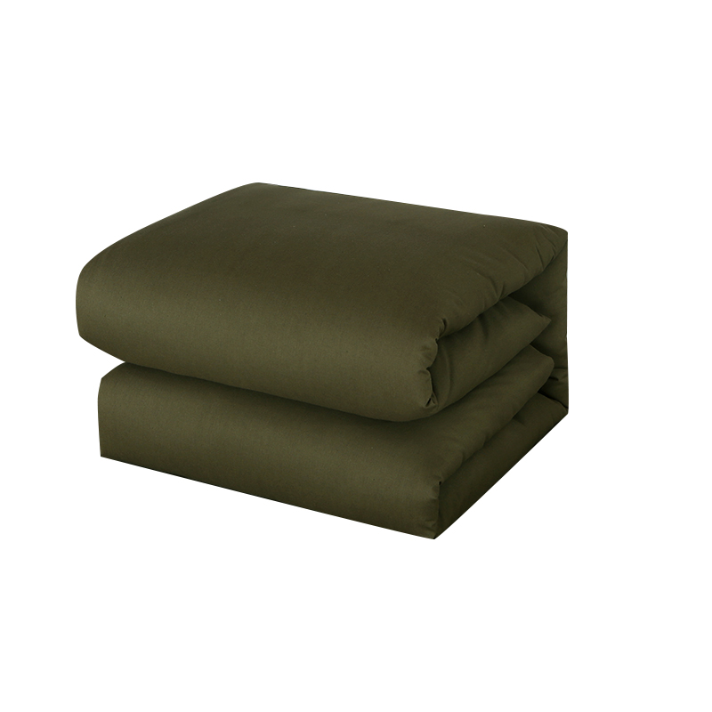 三极 TP2846  棉被套+棉花被芯  150*200cm 军绿21纱支