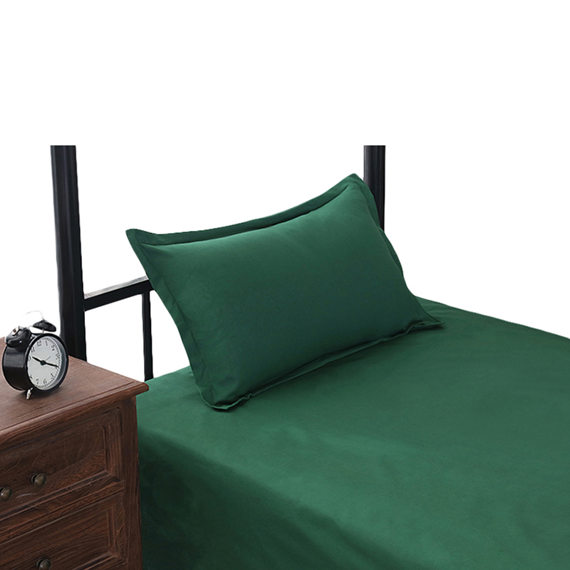 三极 TP2823  宿舍单人橄榄绿全棉 三件套 40纱支