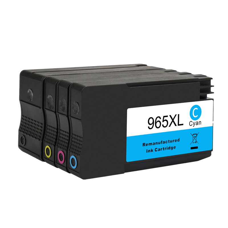 京呈965XL墨盒适惠普HP 9020 9010 9012 9016 9018 9019打印机墨粉盒 【6800页】965XL 大容量四色套装