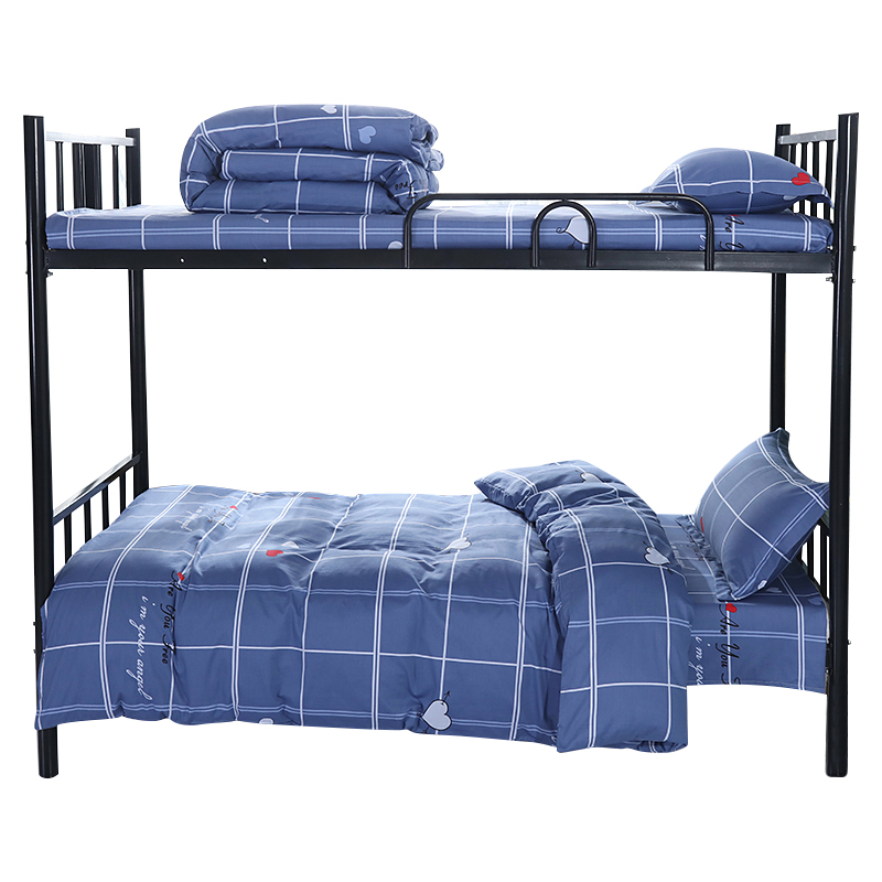 三极 TP2842  纯棉三件套上下铺全棉被套床单枕套   1.2米床 克拉恋人