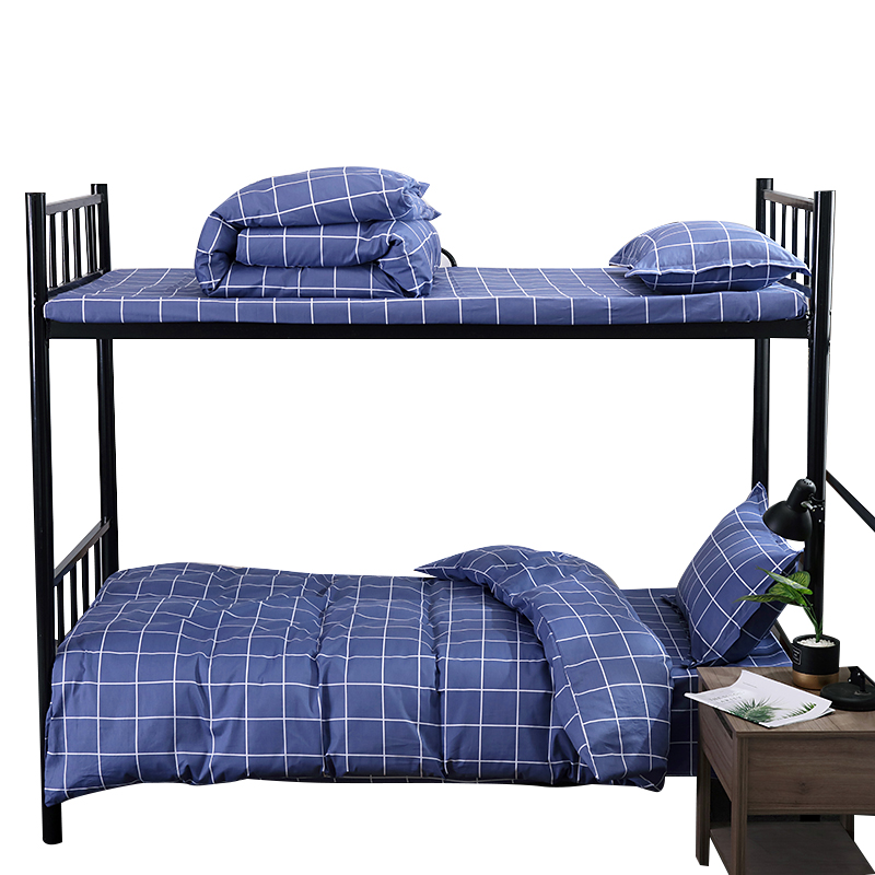 三极 TP2852  全棉40纱支床上用品三件套 格子克拉