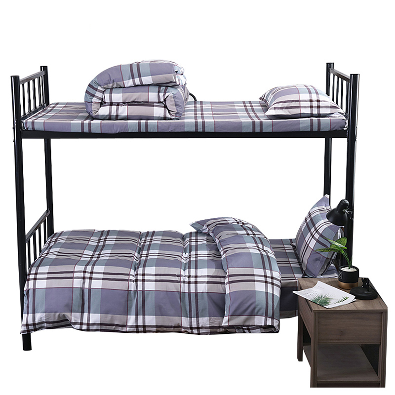 三极 TP2853  棉被芯+40纱支被罩  155*205cm 格子经典 羽丝棉被芯