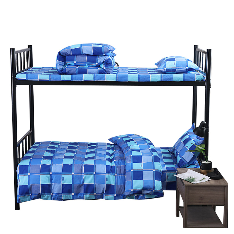 三极 TP2853  棉被芯+40纱支被罩  155*205cm 学生格 羽丝棉被芯