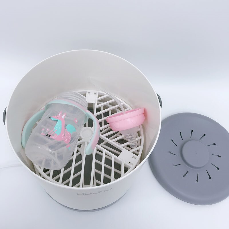 六竖母婴家用小型烘干机奶瓶/玩具/衣服烘干消毒机 白色