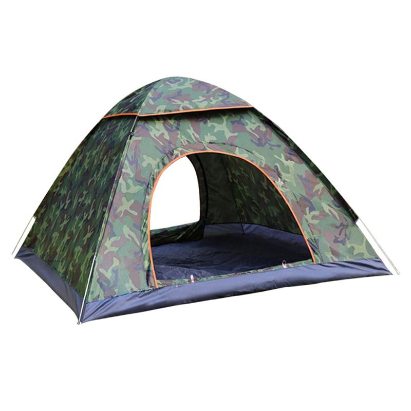 TP2306&nbsp;&nbsp;全自动速抛帐篷&nbsp;200*200*135cm&nbsp;3-4人双门 迷彩色