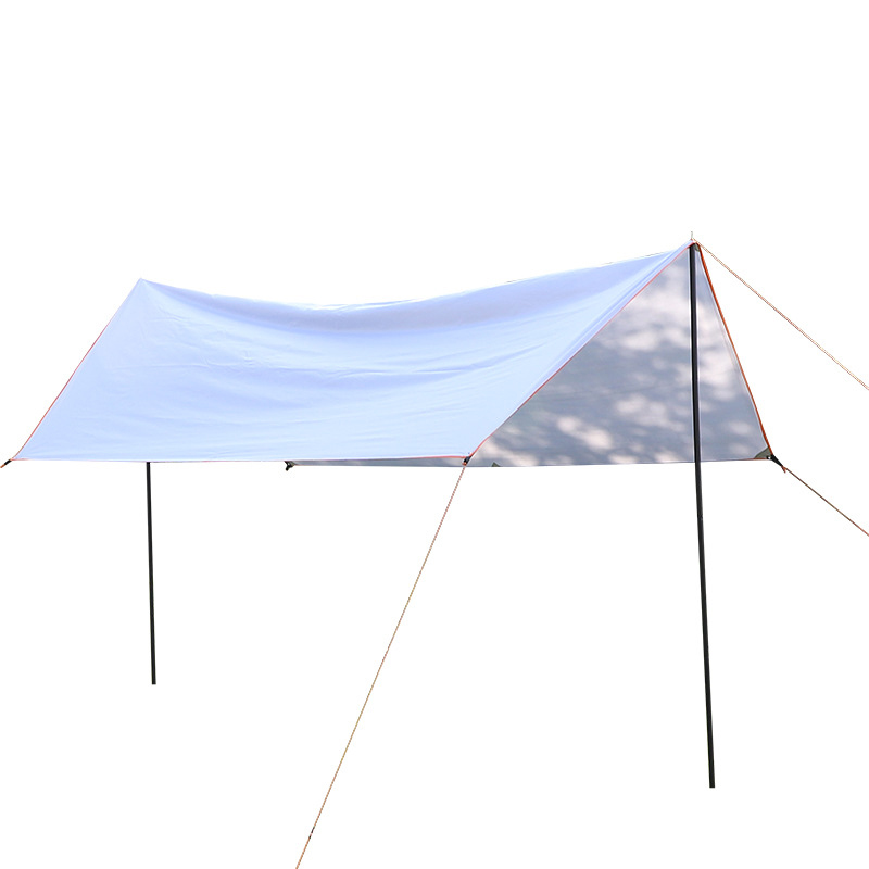 三极 TP2324 涂银天幕篷沙滩露营遮阳篷幕布  300*400cm 单位：顶 银灰色