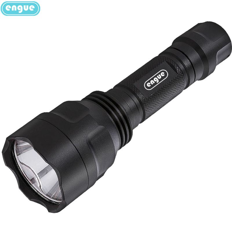 engue恩谷 大功率强光手电筒 EG-C8/个 黑色