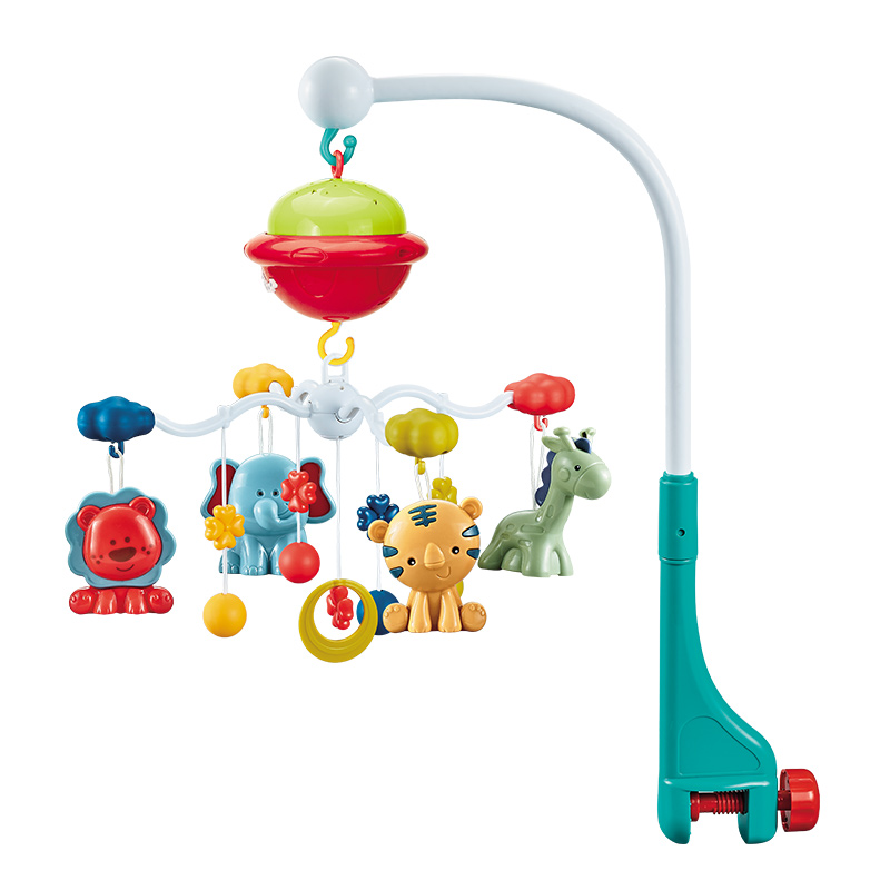 婴侍卫  电动旋转床头铃 颜色随机