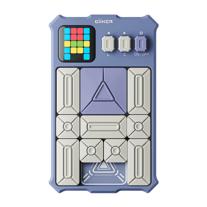 计客（GiiKER）超级华容道玩具男孩女孩儿童生日礼物小学生数字电子拼图磁力游戏 （单位：台） 紫色