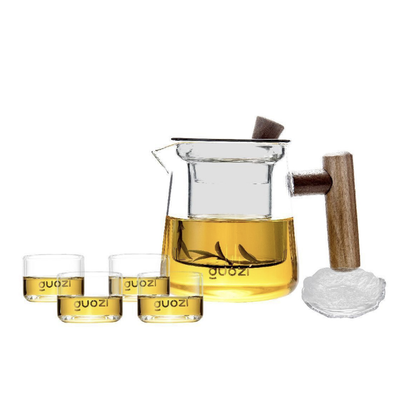 果兹东篱&middot;简冲茶具套装GZ-S67（单位：套） 透明色