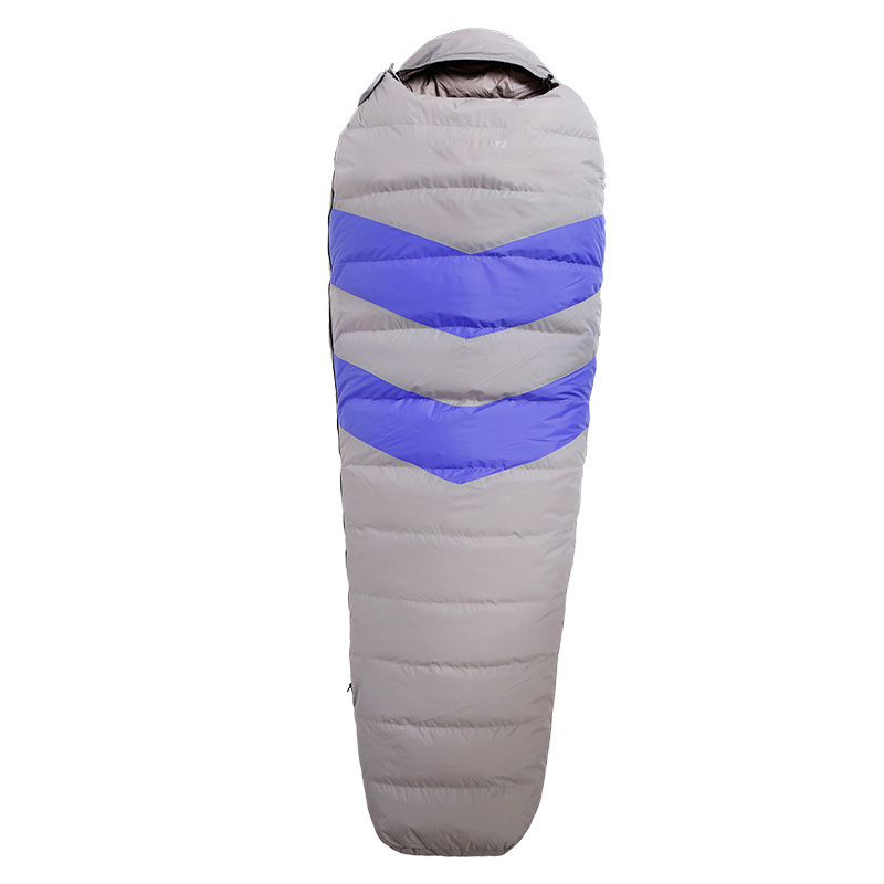 三极 TP2926 妈咪式羽绒睡袋  210*80cm 1.5kg 单位：条 蓝灰拼色
