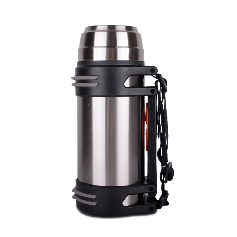 三极 TP3606  保温杯便携不锈钢运动水壶 钢本色 单位：个 1200ml