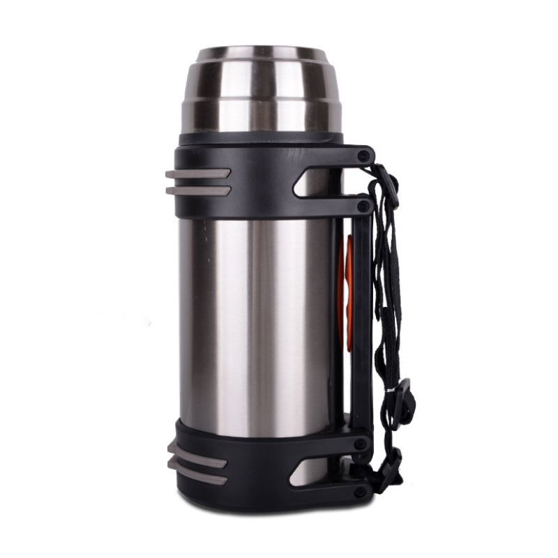 三极 TP3606  保温杯便携不锈钢运动水壶 钢本色 单位：个 1600ml