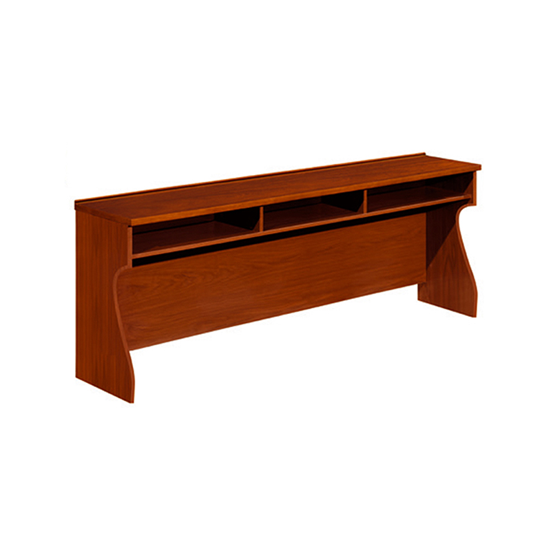 企诺 会议桌长条桌条形培训办公桌 QNC102YG-T-1318 胡桃色