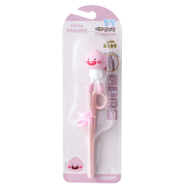 LILFANT利房KAKAO FRIENDS APEACH学习筷子(第一段)KF8625 粉色