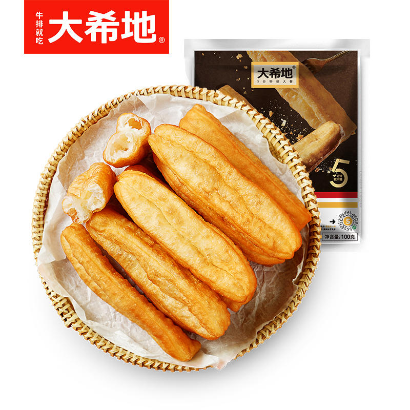【大希地】酥香小油条100g*10袋  