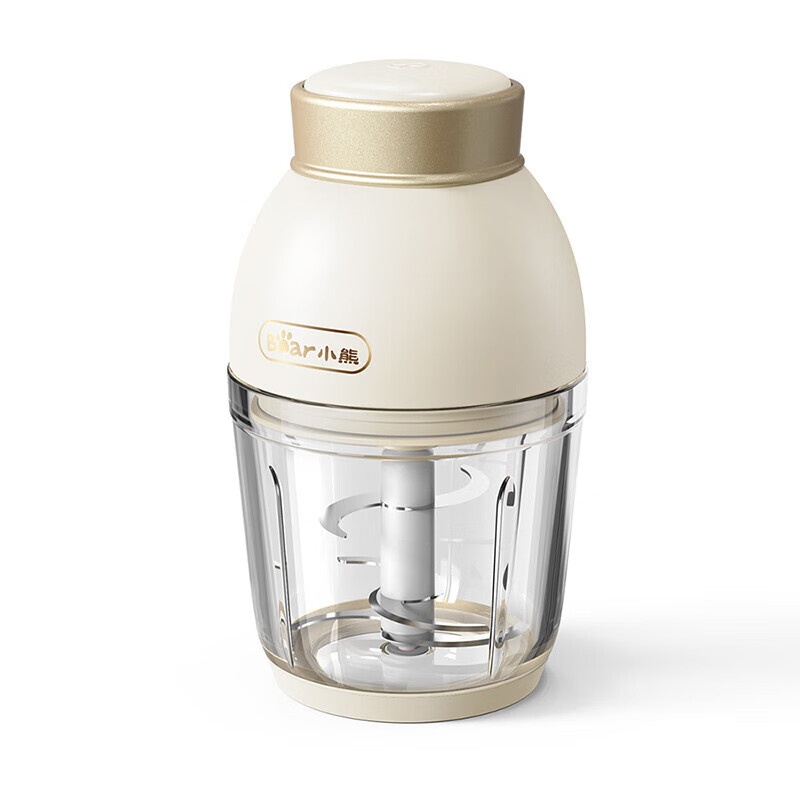小熊（Bear）0.6L绞肉机婴儿辅食机QSJ-D02Q1/台 米白色