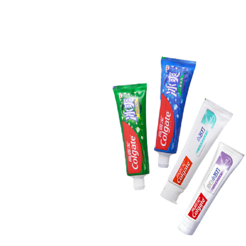 高露洁（Colgate） 小苏打亮白120g+小苏打茉莉120g+冰爽龙井120g+薄荷120g（新老包装随机发货）单位：组 白色