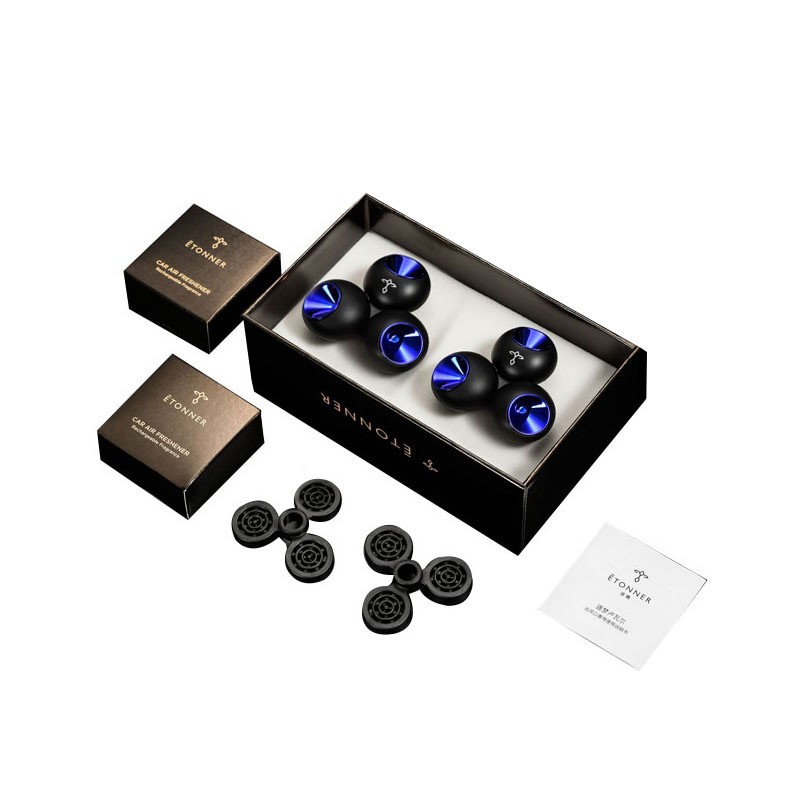 途雅（ ETONNER）汽车香水 空调出风口香水夹 车载香水 车用饰品香薰除异味 魔法星球 冷水海洋/支  