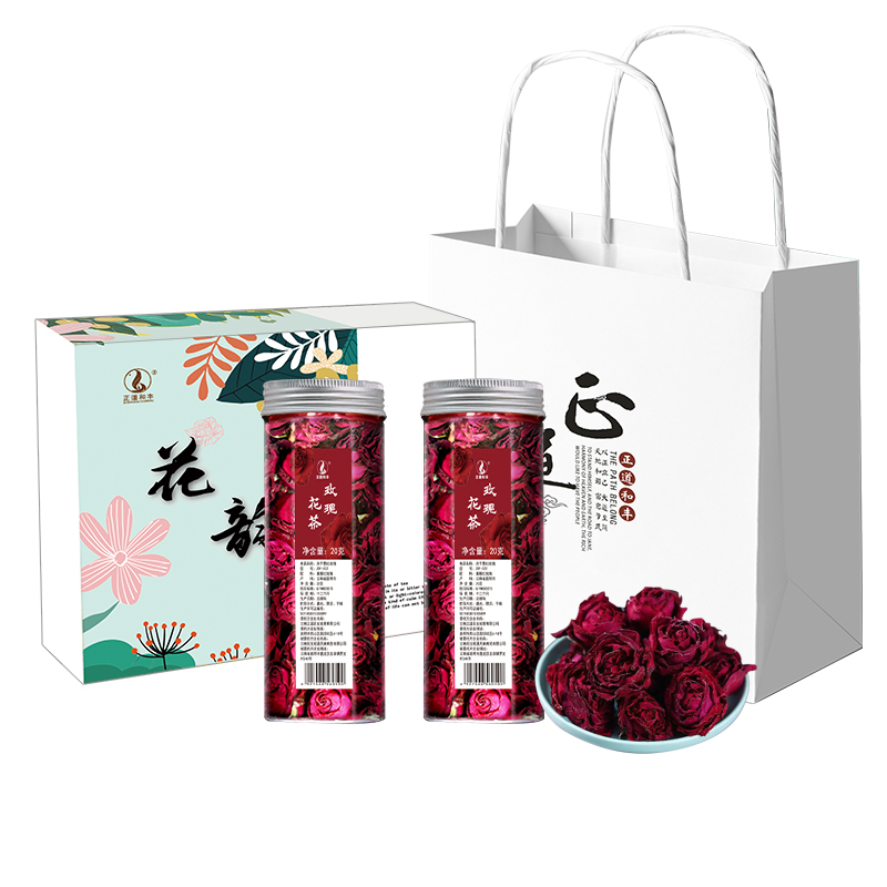 正道和丰冻干墨红玫瑰 ZDF-021 莓果色