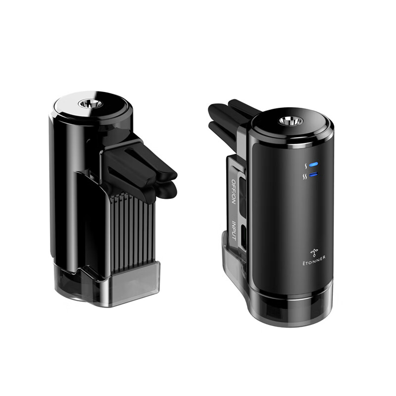 途雅车载出风口智能香薰仪随车启停喷雾香薰电子香氛纳米除异味高档A款/盒  