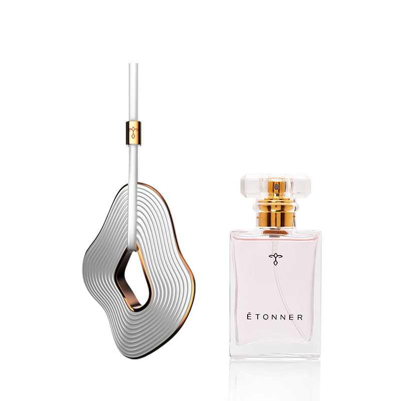 途雅（ETONNER) 汽车挂件 服饰包包外饰配件车内挂饰香薰后视镜吊坠法国香水 礼物艺术陶瓷创意套装/盒  