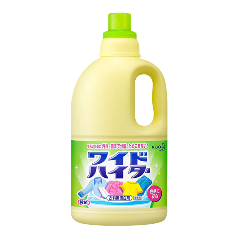 花王（KAO）彩漂衣料用漂白剂1000ml/瓶单位：瓶 鹅仔黄