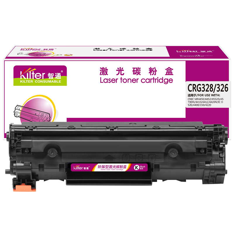 智通(ZT) CRG328/326 打印量2100页 适用机型佳能Canon 328 iC MF4752 4720w 硒鼓 1.00 只/支 (计价单位：支) 黑色