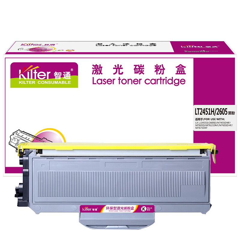 智通(ZT) ZT-LT2451H/2605-F 标准版 打印量2600页 粉盒 1.00 只/支 (计价单位：支) 黑色