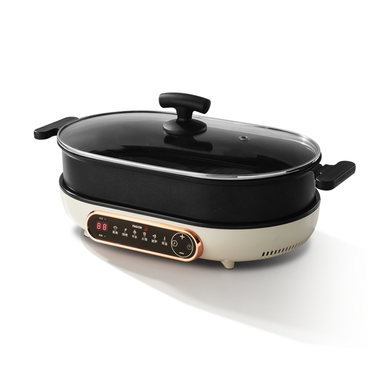 FAGOR法格 多功能料理锅3L大功率1900W IH技术FG-K007W（单位/台） 本白色