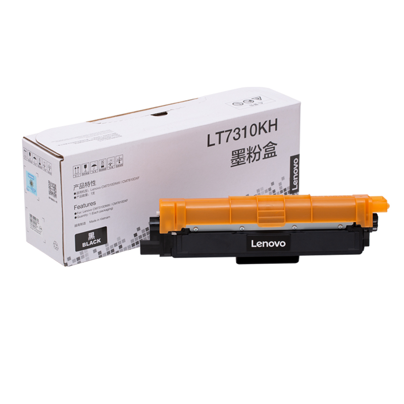 联想（Lenovo）LT7310KH黑色高容量原装墨粉盒（适用于CM7310DNW/CM7810DXF彩色激光打印机） 黑色