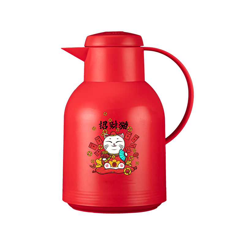 MOM 招财猫保温壶（单位：个） 红色