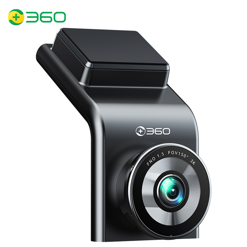 360行车记录仪高清 G300 3K升级版 3K高清拍摄 星光夜视 一体式设计(个) 黑-含32G存储卡