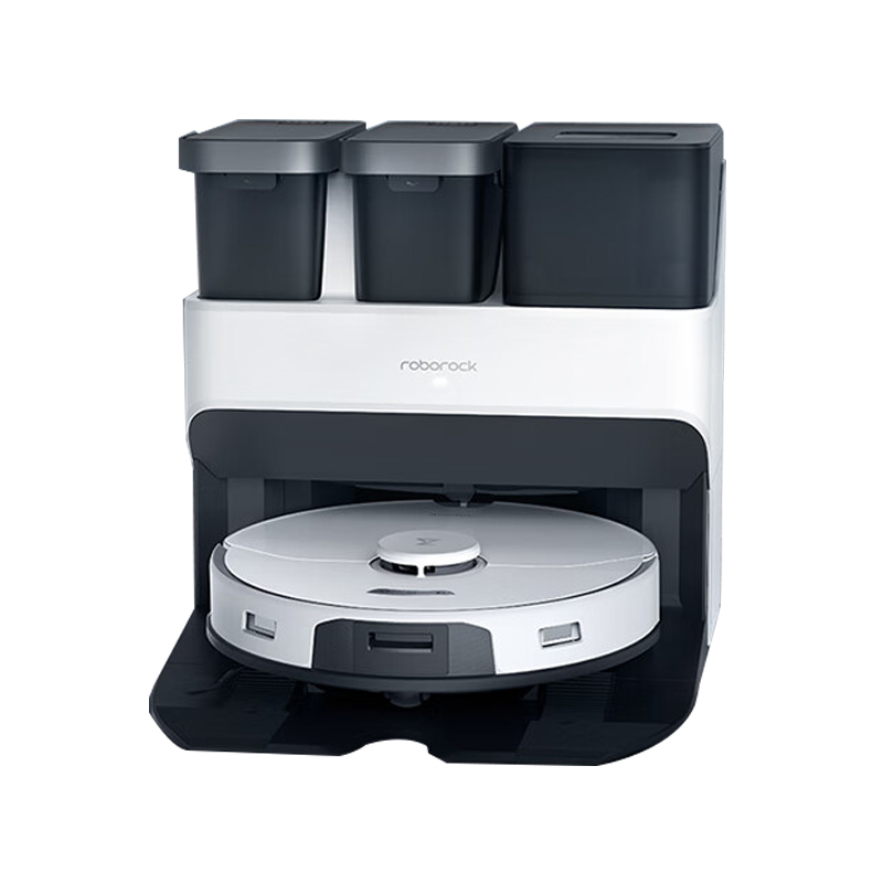 石头（roborock）G10S Auto 扫拖洗一体 拖布自清洁自集尘扫地机器人 台 白色