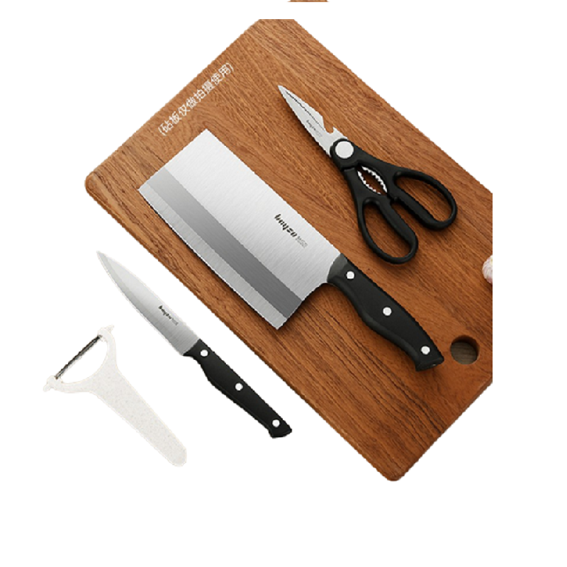 拜格(BAYCO)豪享刀具剪刀瓜刨4件套【ZH7304】（单位：套） 图片色