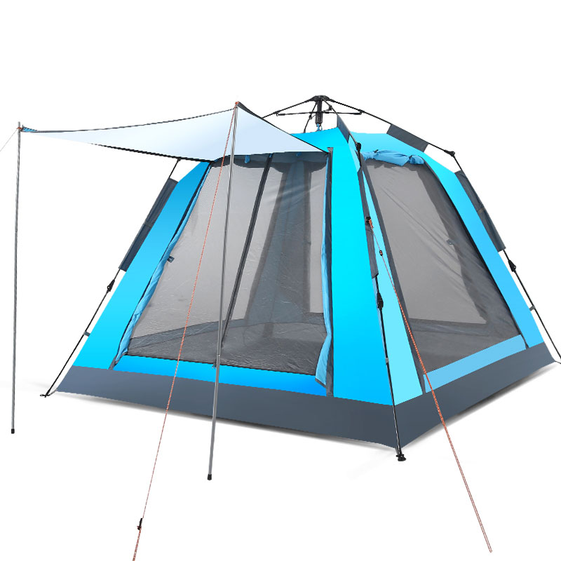 三极 TP2328 家庭式3-4人带庭院帐篷 单位：顶 蓝色 220*220*170cm