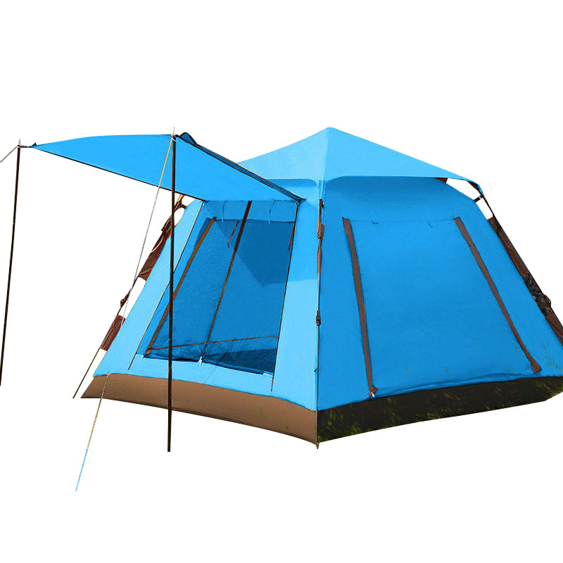 三极 TP2328 家庭式3-4人带庭院帐篷 单位：顶 天蓝色 240*240*185cm