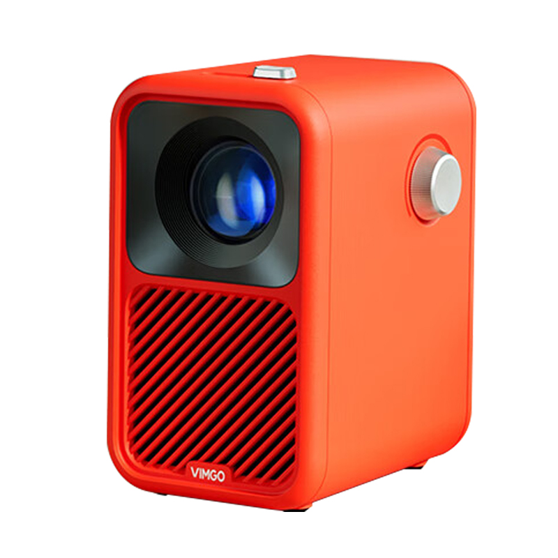 微果Y1投影仪家用办公便携式小型投影机智能家庭影院 坚果（单位：台） 红色