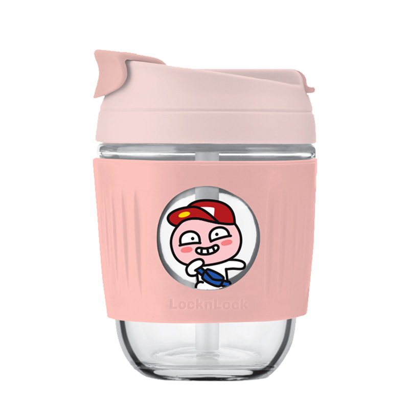 乐扣乐扣（LOCK&LOCK）KAKAO啵啵杯LLG689（350ml） 粉色