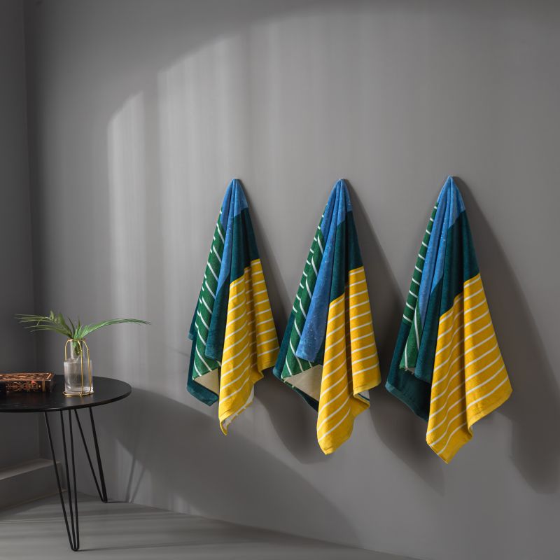 圣芳妮 割绒高克重浴巾 70*140cm 浴巾