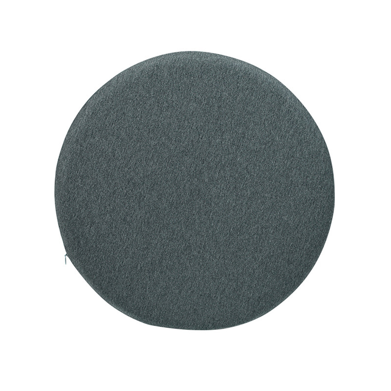三极  TP1227 办公室椅垫可拆洗榻榻米坐垫   直径40cm 深灰（圆形垫）