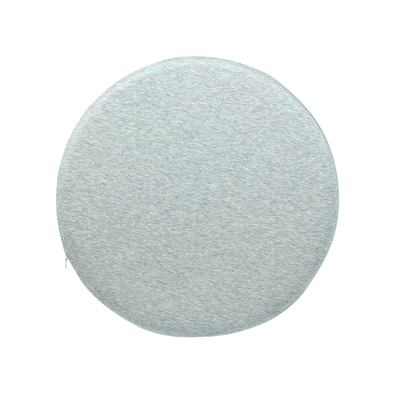 三极  TP1227 办公室椅垫可拆洗榻榻米坐垫   直径40cm 浅灰（圆形垫）