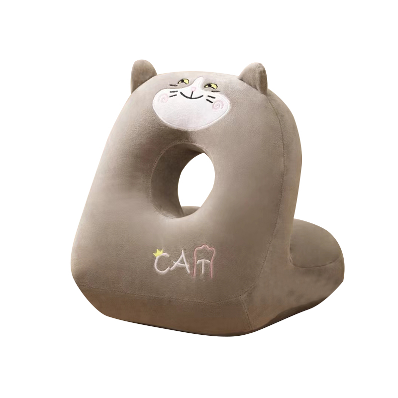 三极 TP1271  办公室午休枕趴睡枕头   25*30cm 猫咪（无毛毯）