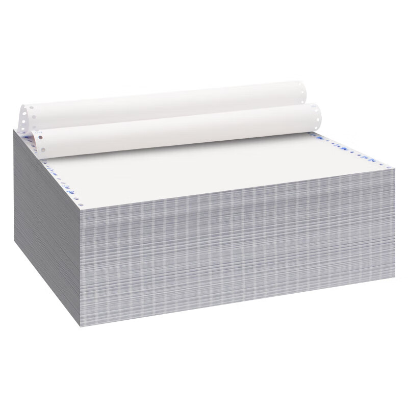 幸运鸟 针式电脑打印纸  381-1 纯白 1000页/盒（单位：盒） 白色