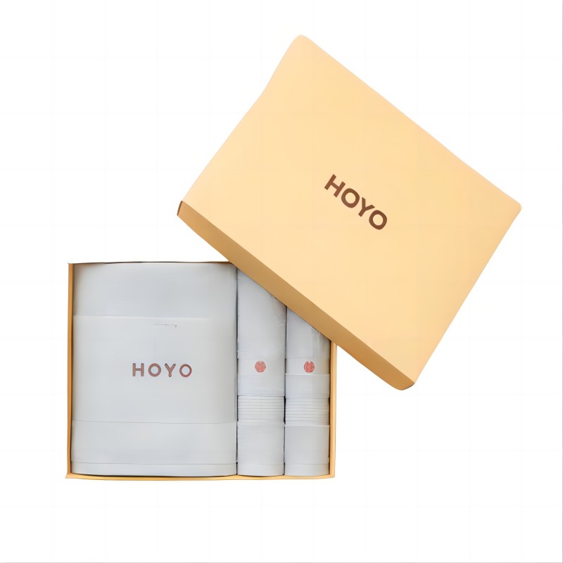 HOYO  长绒棉毛浴3件套3505 39*27*6cm 浅灰 组合装