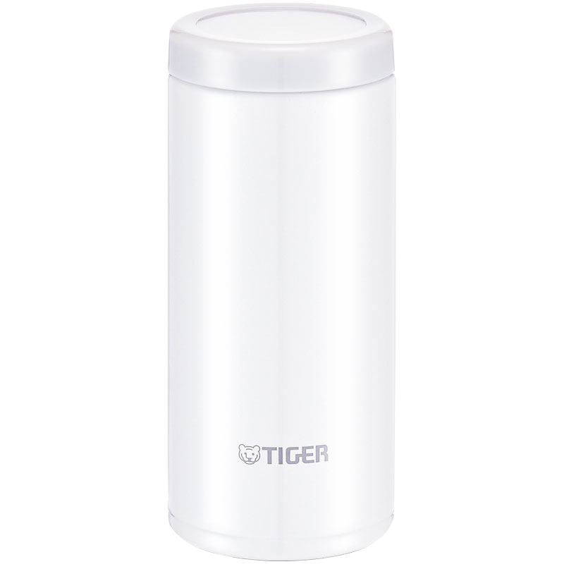 虎牌（TIGER）男女轻量真空保温杯MOC-A20C 200ml（单位：个） 本白色