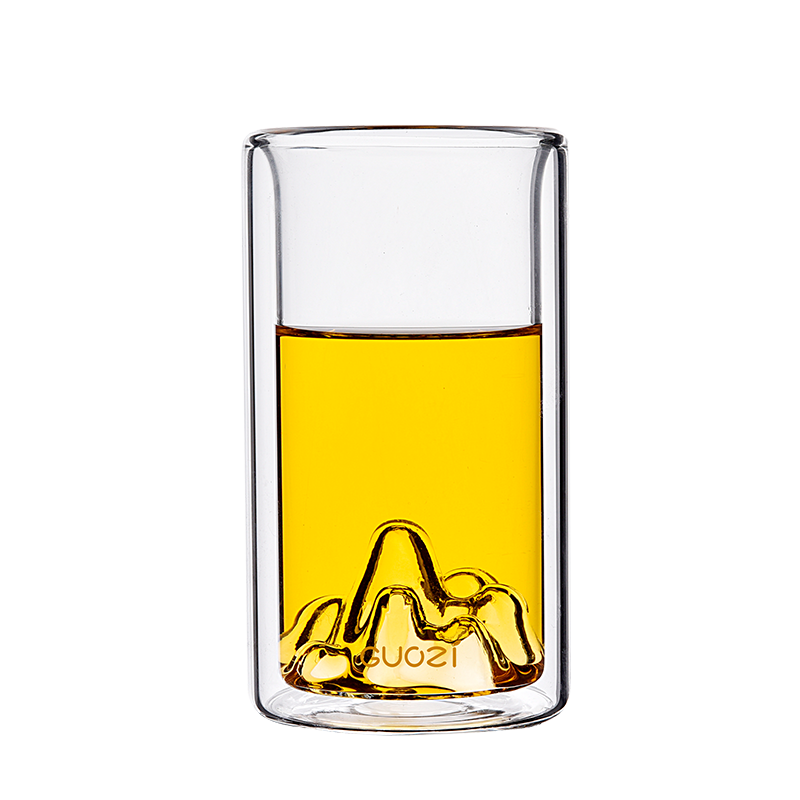 果兹山自在&middot;双层玻璃口杯GZ-S61（单位：个）  