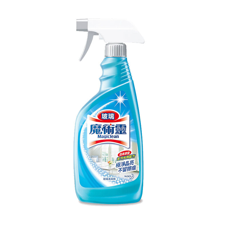花王（KAO） 柠檬香 500ml 玻璃清洁剂柠檬香 深蓝色（单位：瓶）