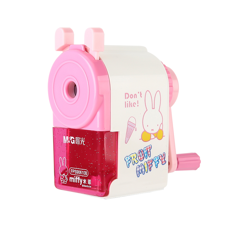 晨光(M&G)文具学生削笔机 卷笔刀/转笔刀 米菲系列 2个起订  FPS90610 粉色