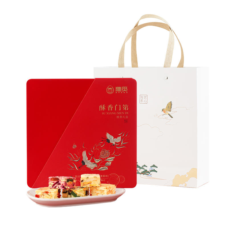雅觅酥香门第糖果礼盒800g 红色 800g